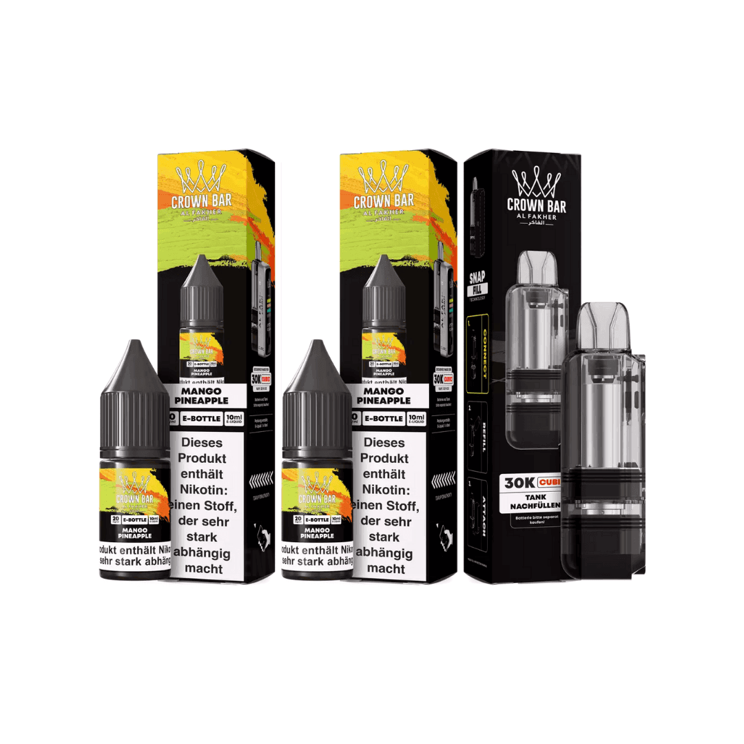Al Fakher Cubic 30K Pod – Mango Pineapple - EdenVape24